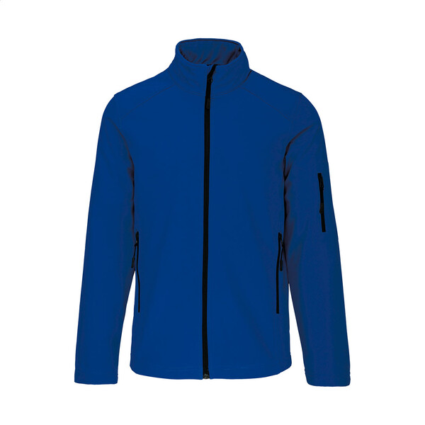 Veste softshell 3 couches KA401 - Bleu / L