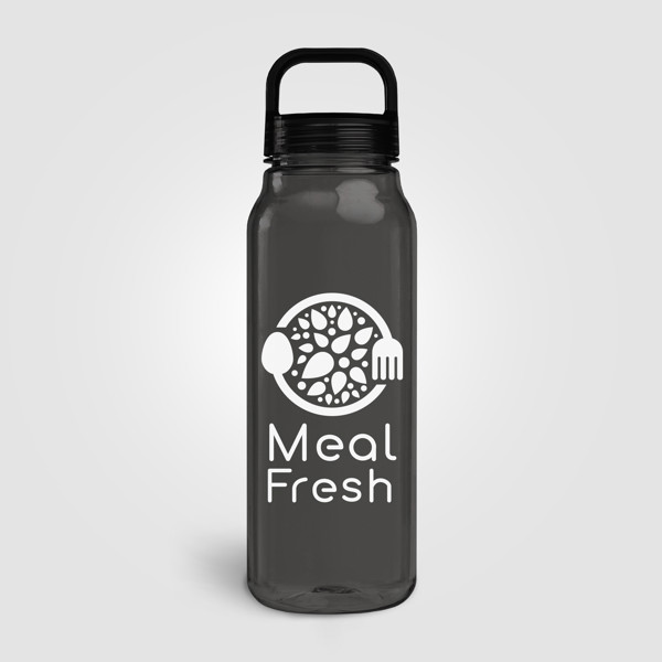 Sweden - 945 ml rPET Bottle - Smoke / Silkscreen