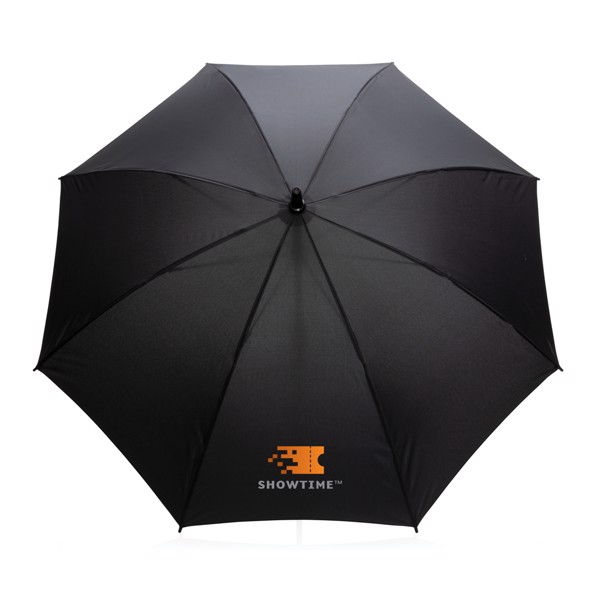 23" Impact AWARE™ RPET 190T Storm proof umbrella - Black