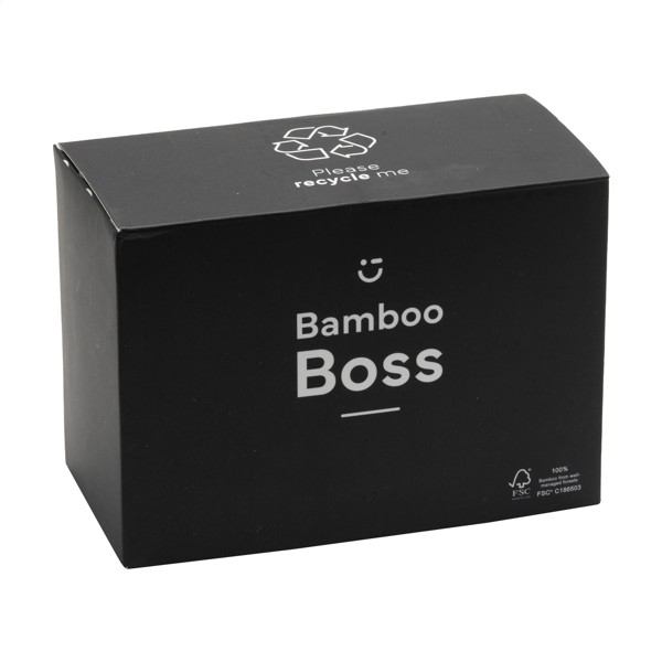 Bamboo Boss 15W charger/pen holder - Black