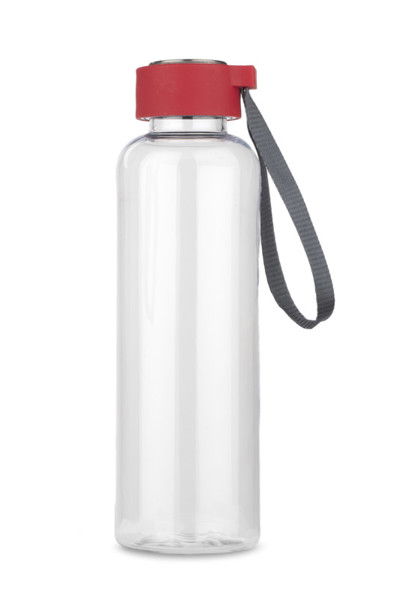 Butelka CLEAR 500 ml - Czerwony