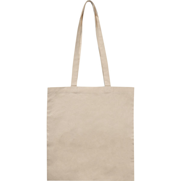 Cotton bag with long handles 180g/m² GIULIA - Beige