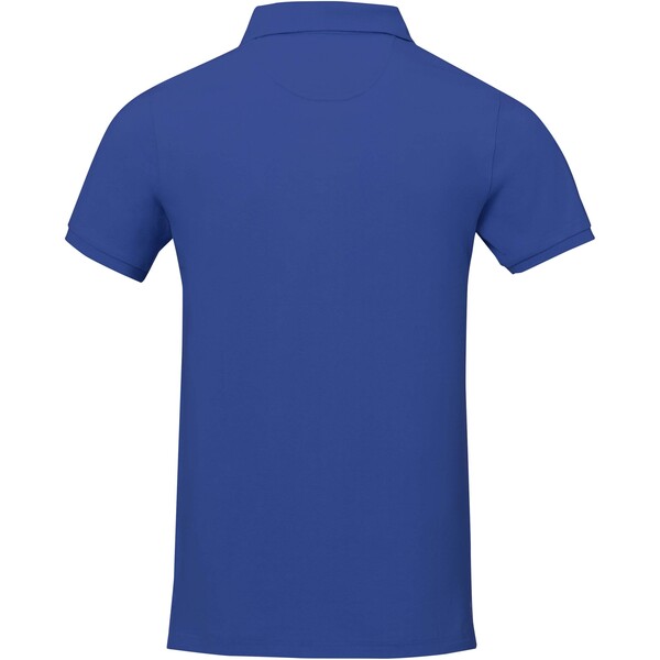 Polo de manga curta para homem de 200 g/m² Calgary - Azul / XS