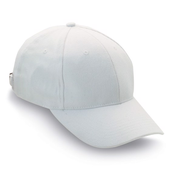 Casquette base-ball en coton Natupro - Blanc