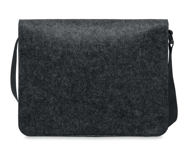 Baglo torba za prenosnik RPET, primerna za 15 inch - Kamnito siva