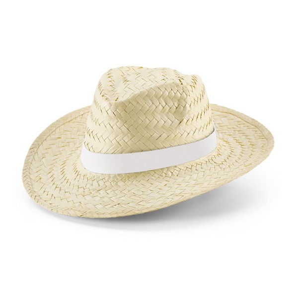 PS - EDWARD RIB. Natural straw hat