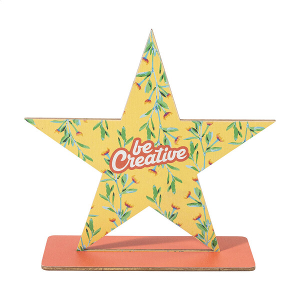 Custom Wooden Tropy Wlobor - Star