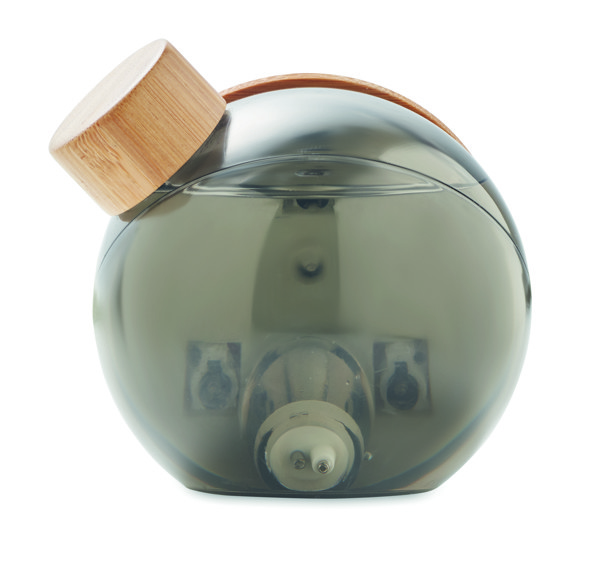 Water powered bamboo LCD clock Droppy Lux