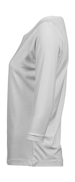 Ladies 3 / 4 Sleeve Stretch Tee - White / XL