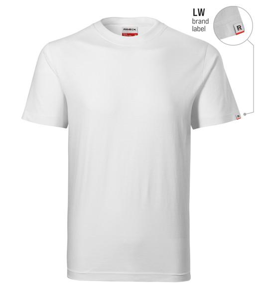 T-Shirt Unisex Rimeck® Base - White / 4XL