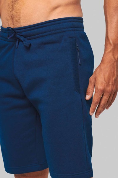 Adult Fleece Multisport Bermuda Shorts - Black / M