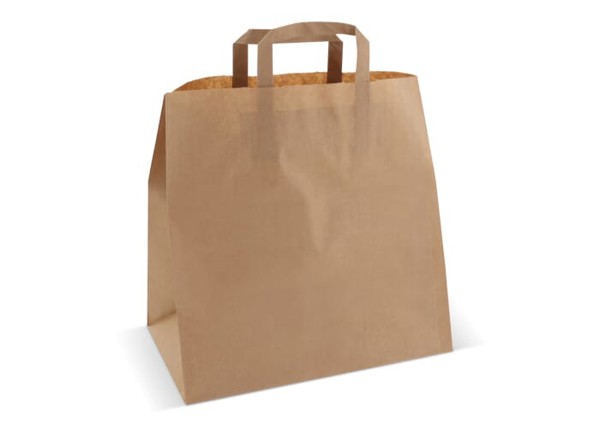 FSC kraft papirna vrečka 32x21x33cm, 70g/m²