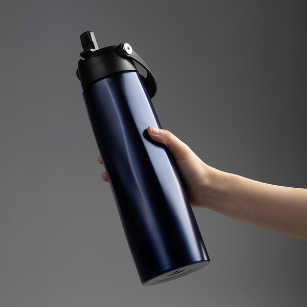 CALYPSO 880XXL - 360° - BND880XXL - Bouteille de sport en acier inoxydable recyclé à double paroi et sous vide, 1 litre/33 oz