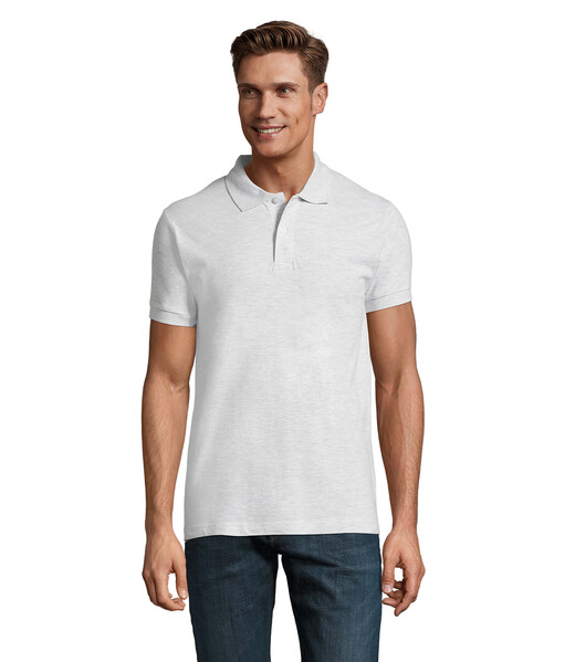 PERFECT MEN Polo homen 180g - CinzaM