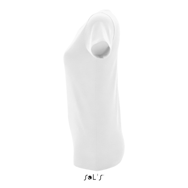 Sol's Regent Fit Women Round Collar Fitted T-Shirt - White / S