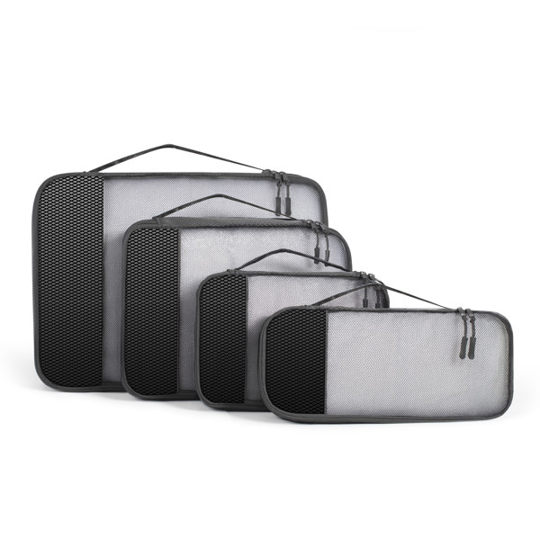 Lot de 4 cubes organisateur de voyage