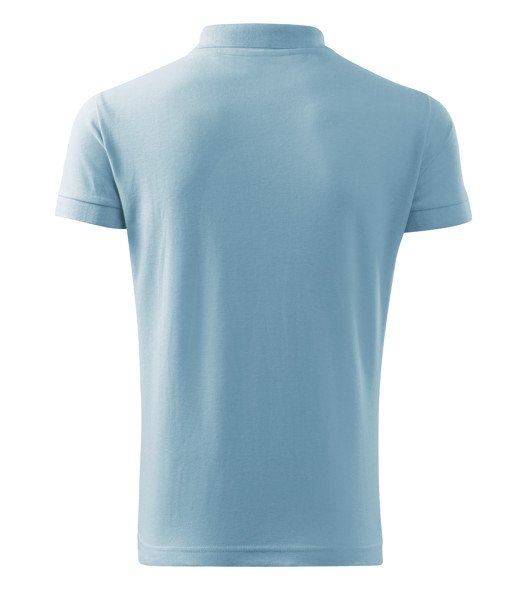 Polokošeľa Pánska Malfini® Cotton Heavy - Nebeská Modrá / 3XL