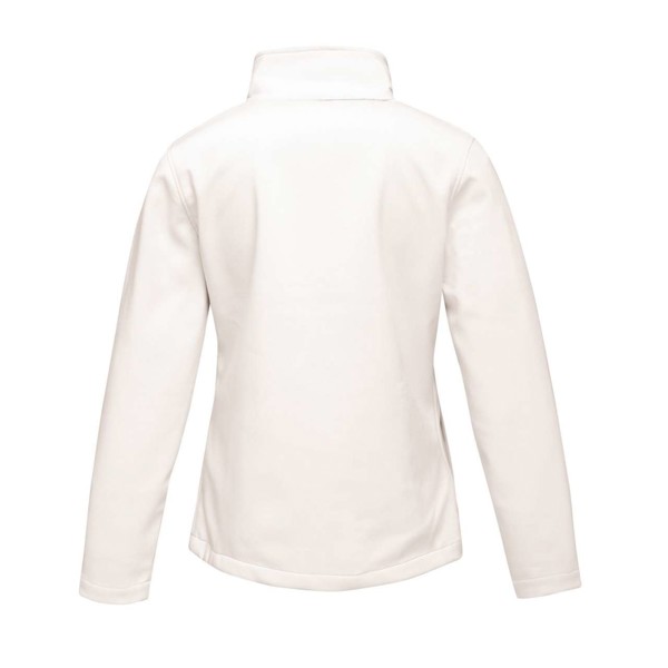 Ablaze Women's Printable Softshell - White / Light Steel / M