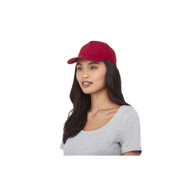 Cappellino Feniks a 5 pannelli - Rosso