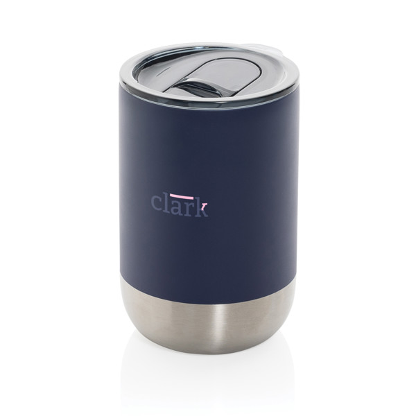 Mug en acier inoxydable recyclé RCS - Bleu Marine