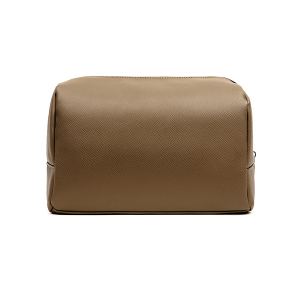 VINGA Bermond RCS recycled PU toiletry bag - Brown