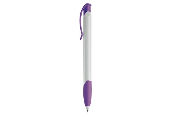 Apollo ball pen hardcolour - White / Purple