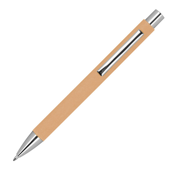 PAOLA Papierové guľôčkové pero - Beige