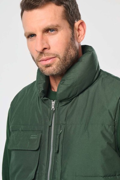 Quilted Bodywarmer - Dark Grey / S