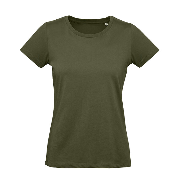 T-Shirt B&C Inspire Plus T Women 175G - 100% Algodão Orgânico Ou Em Conversão