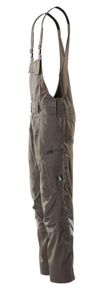 Pantaloni salopetă cu buzunare pentru genunchi - MASCOT® - Dark Anthracite