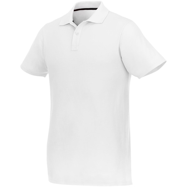 Helios short sleeve men's polo - White / XL