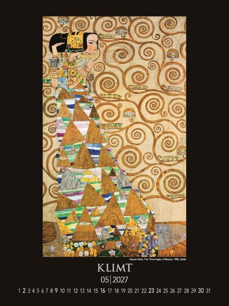 Nástenný Kalendár Gustav Klimt 2027