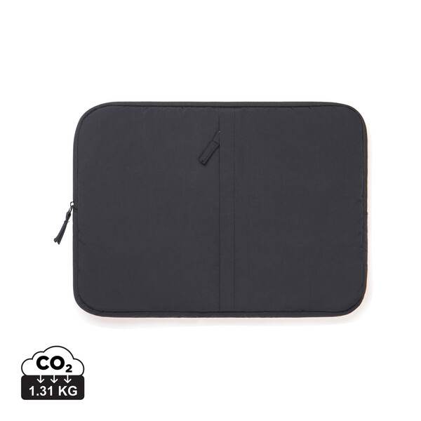 KENTO URBAN RCS gerecyclede nylon 15,6 inch laptopsleeve - Zwart