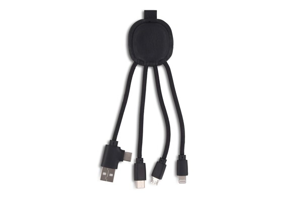 Xoopar Iné charging cable, NFC,recycled leather