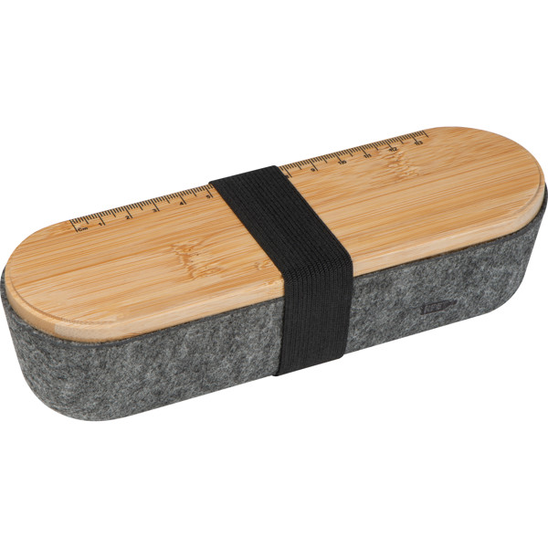 Case for writing instruments LUISE - Anthracite