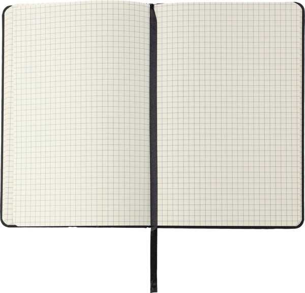 Bloco de notas em PU (A5) Bradley - White