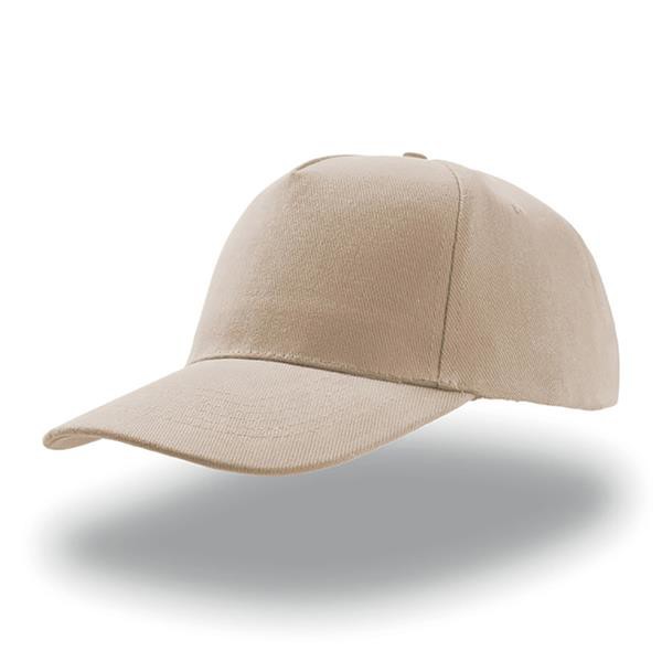 Boné Liberty Five , 100% Algodão Escovado - Branco