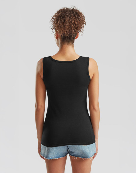 Ladies Valueweight Vest - White / L
