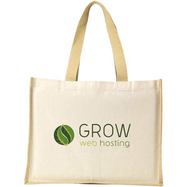 Jute Canvas Shopper (320 g/m²) bag