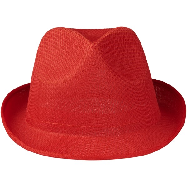 Sombrero "Trilby" - Rojo