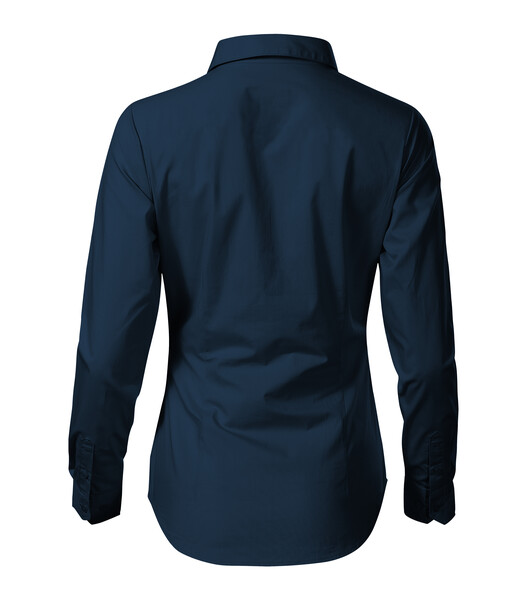 Košeľa Dámska Malfini® Style Ls - Námornícka Modrá / 2XL