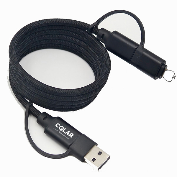 RPET fast charging magnetic cable UC065 - SILVER