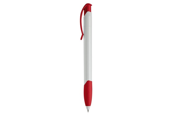 Apollo ball pen hardcolour - White / Red