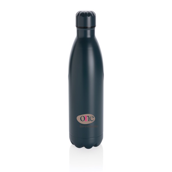 Bouteille isotherme en acier 750ml - Bleu Marine