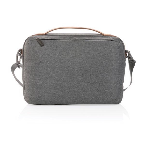 Impact AWARE™ 300D two tone deluxe 15.6" laptop bag - Grey