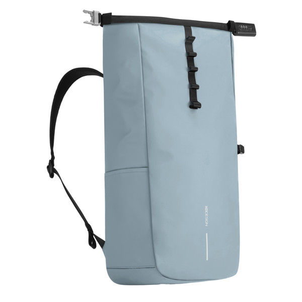Protivlomni nahrbtnik XD Design, 16'' prenosnik, rPET - Modra / črna