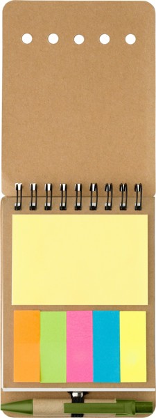 Kartonnen memoblaadjeshouder Rodrigo