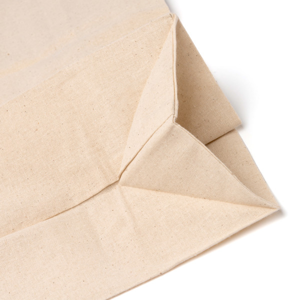 Bolsa de algodón personalizada 150 g/m² con asas dobles de diferente longitud