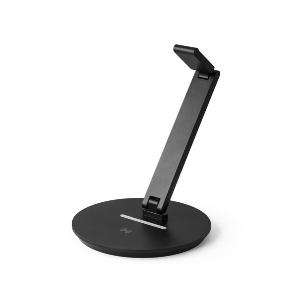 PS - GERST. ABS headphone stand with built-in wireless charger