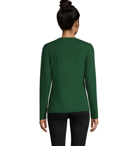 IMPERIAL-mulher-shirt190 Imperial Lsl Women - Verde Garrafa EscuroXXL